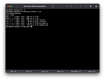 Commander One customization options including themes and hotkeys Commander One customization options including themes and hotkeys