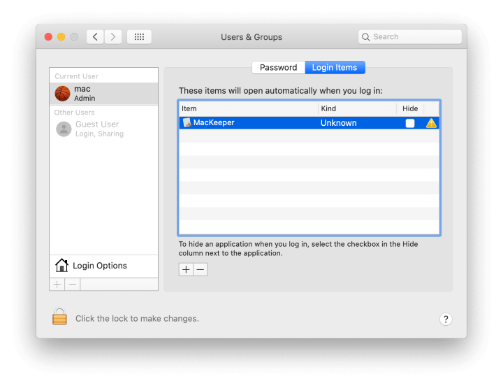 “Docker will damage your computer” Mac popup removal