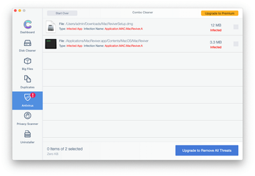 Combo Cleaner – threats found Combo Cleaner – threats found