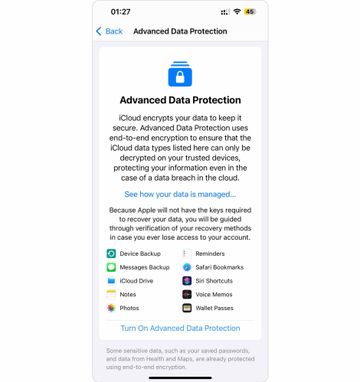 Advanced Data Protection