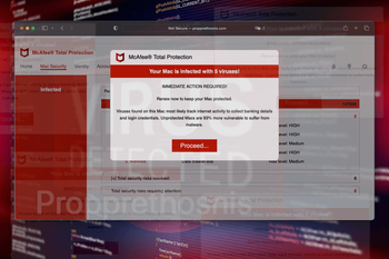 Remove Propprethosnis pop-up scam from Mac