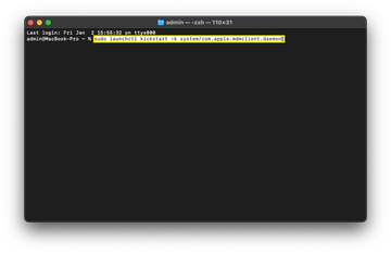 "Reiniciar el daemon del sistema"