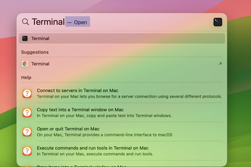 Open Terminal Mac