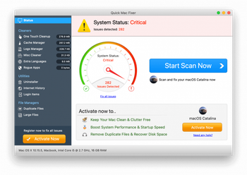 Remove Quick Mac Fixer virus from MacOS