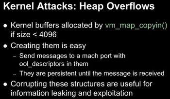 Kernel Attacks: Heap Overflows 1