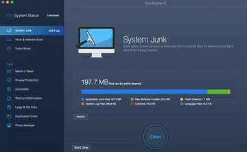 MacBooster 6 System Junk module