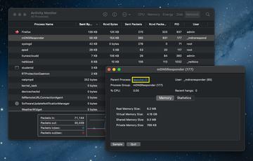 mDNSResponder - component of the launchd umbrella process