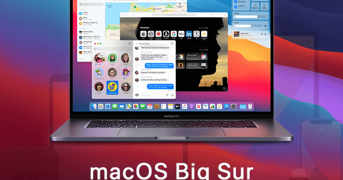 macOS: Big Sur バーション11.7.10 MacBook Air macOS: Big Sur バーション11.7.10 MacBook Air