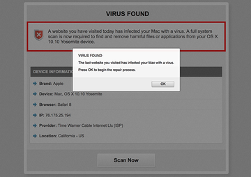 How to remove Tapsnake; CronDNS; Dubfishicv virus warning on Mac