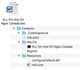 OceanLotus backdoor mimicking a Word file. Image courtesy of Trend Micro