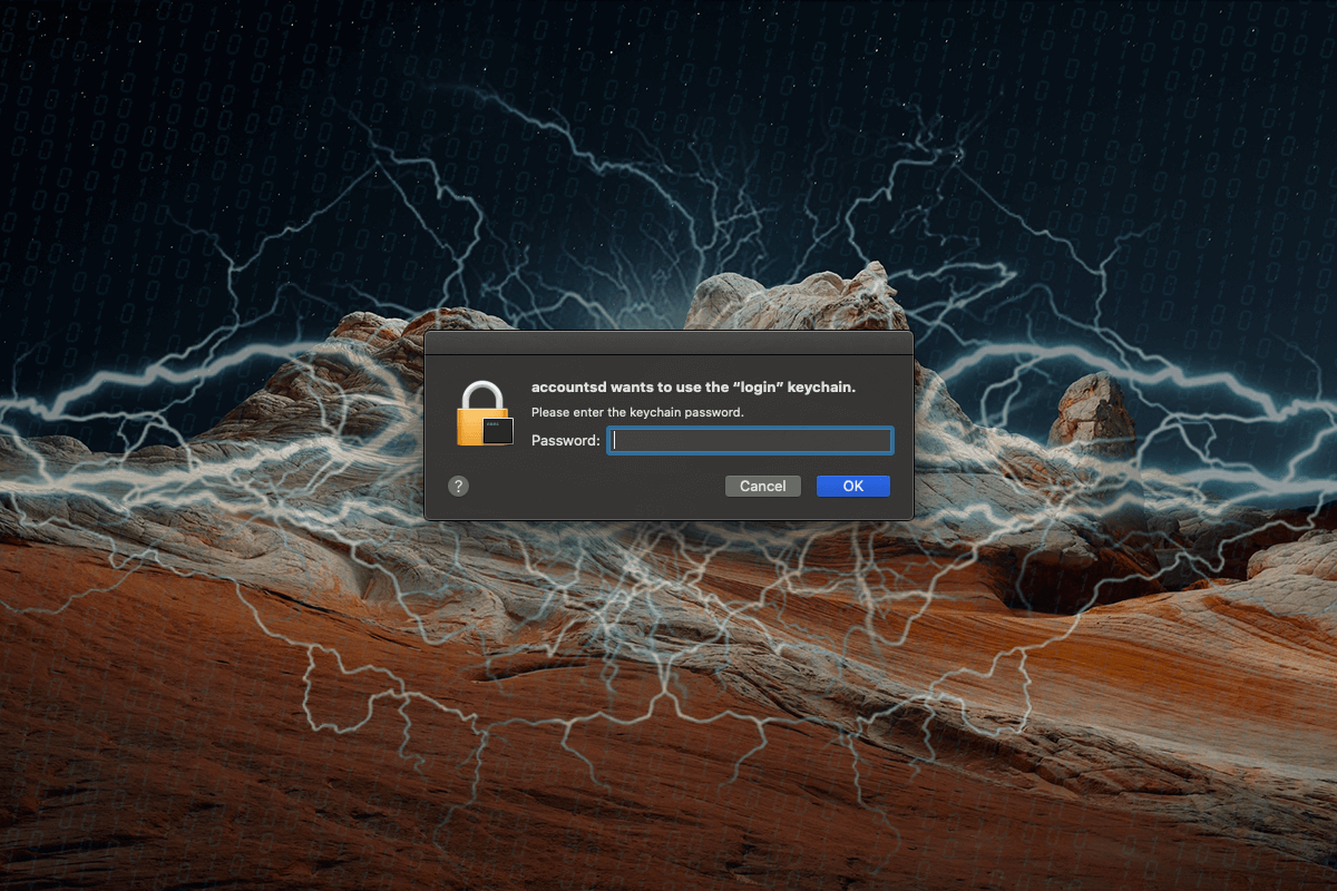 Accountsd Wants To Use The Login Keychain Keeps Popping Up Login