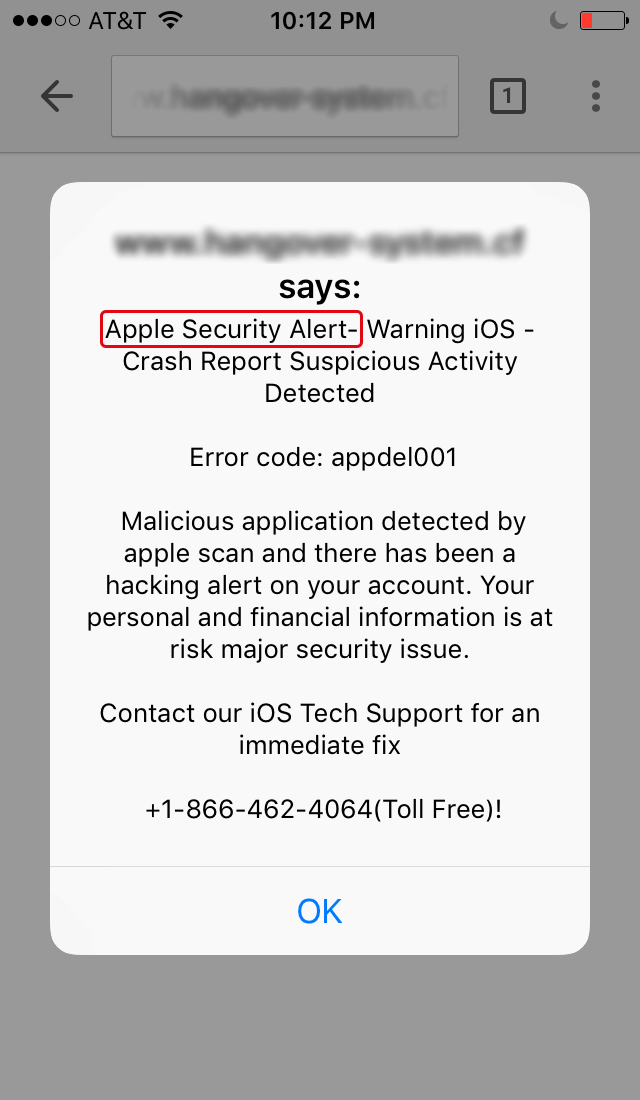 Remove Apple Security Alert Pop Up Scam From Mac Iphone Macsecurity 