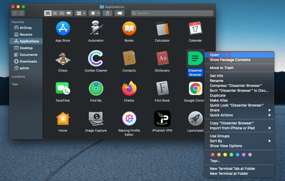 Open the app from Applications screen Open the app from Applications screen