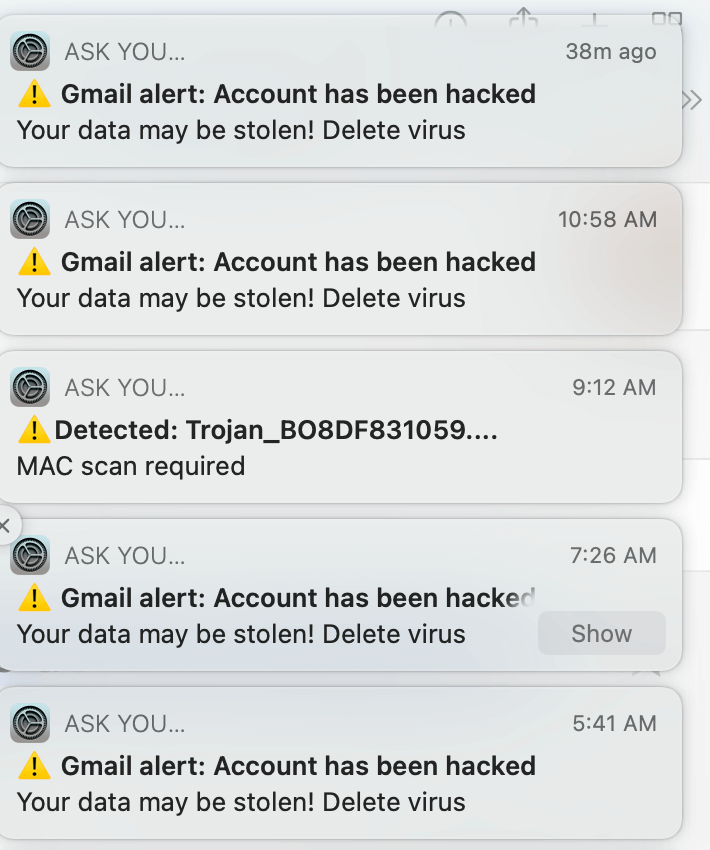 how to stop virus pop ups on mac