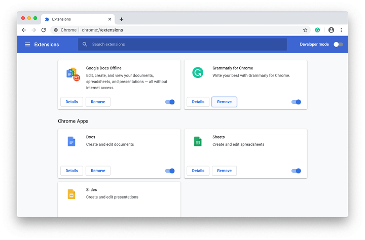 Remove Grammarly for Chrome extension Remove Grammarly for Chrome extension