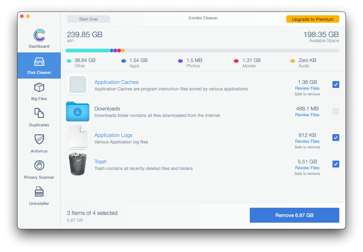 Combo Cleaner – Antivirus and system cleaner for Mac, PC and Android