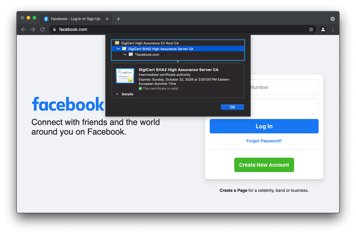 Determine the certificate name Determine the certificate name