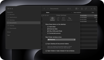 Open Finder
